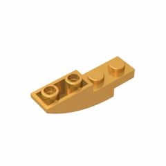 GOBRICKS GDS-731  Curved 4 x 1 Inverted - YWOBB