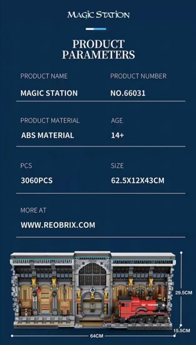 Reobrix 66031 Magic Station Book - YWOBB