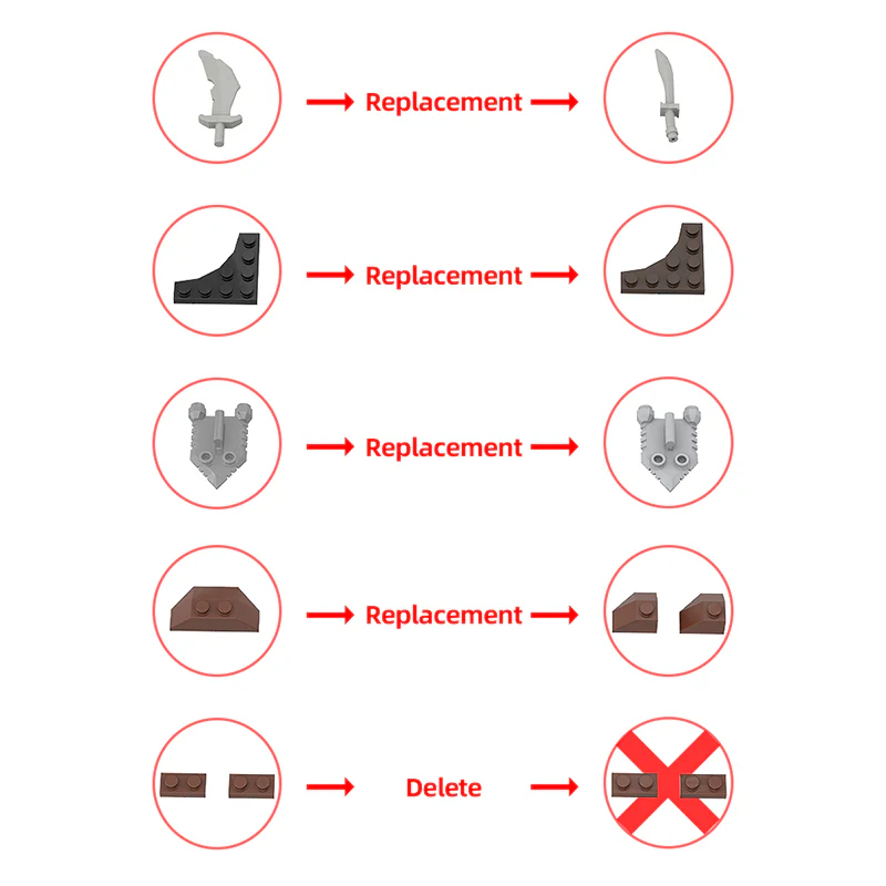 GOBRICKS MOC 155099 WILLOW #1 General Kael - YWOBB