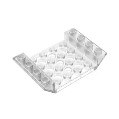 GOBRICKS GDS-684  Inverted 45 6 x 4 Double with 4 x 4 Cutout and 3 Holes - YWOBB