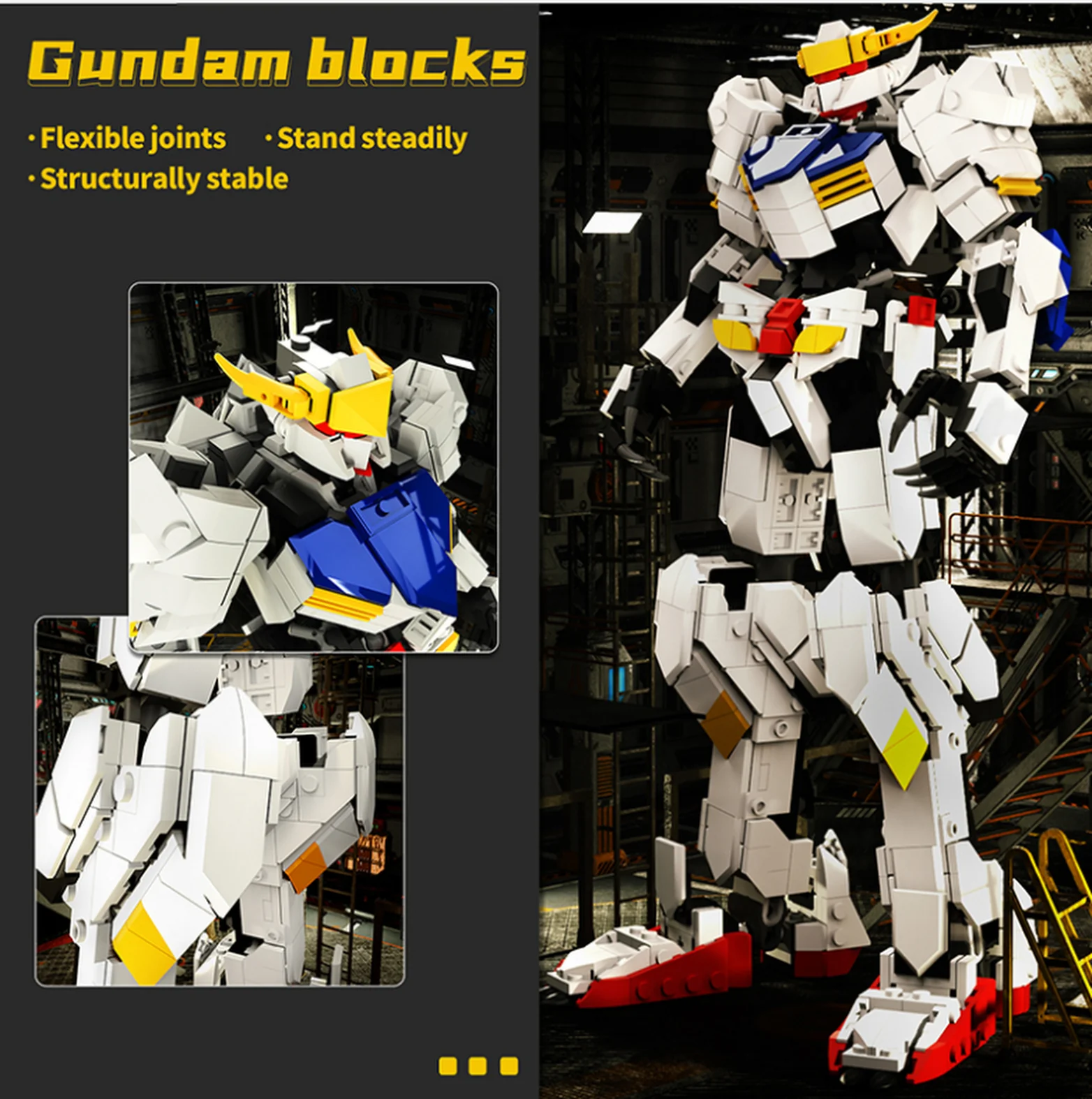 GOBRICKS MOC 82994 Gundam Barbatos - YWOBB