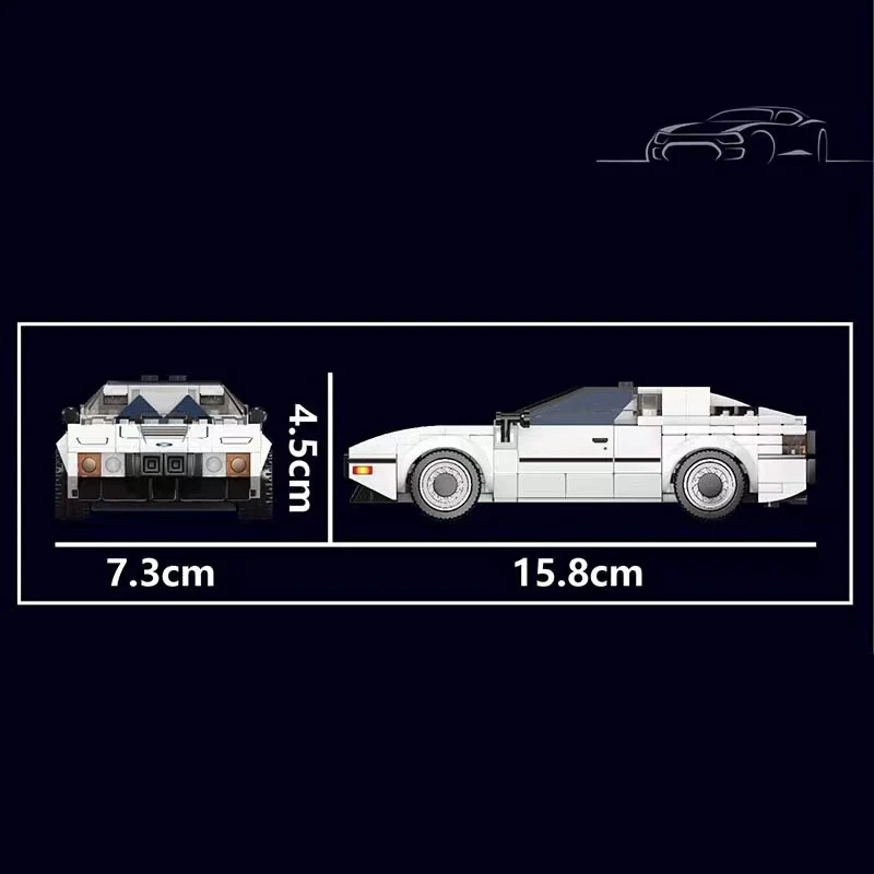 Mould King 27036 BMW M1 - YWOBB