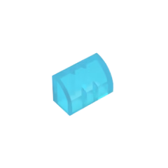 GOBRICKS GDS-M063  Slope Curved 1 x 2 - YWOBB