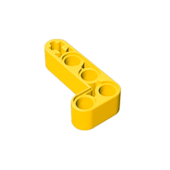 GOBRICKS GDS-671 Modified Bent Thick L-Shape 2 x 4 - YWOBB