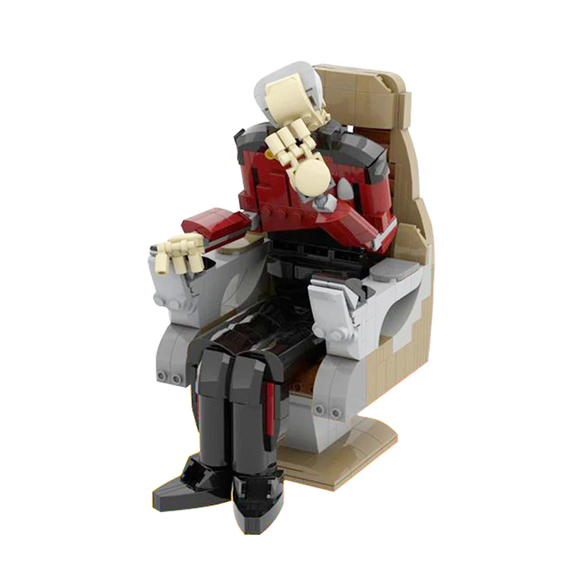GOBRICKS MOC 129631 PICARD FACEPALM Figure - YWOBB