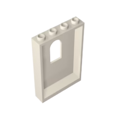GOBRICKS GDS-2030 Panel 1 x 4 x 5 Wall with Window - YWOBB