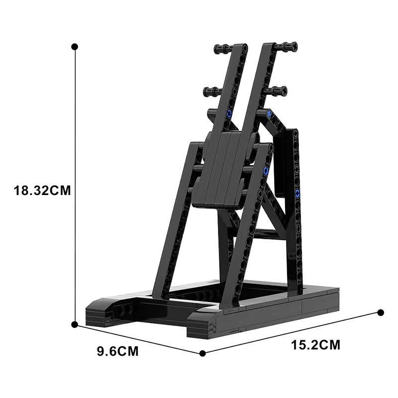 GOBRICKS MOC 75109 Display Stand for Slave I - YWOBB