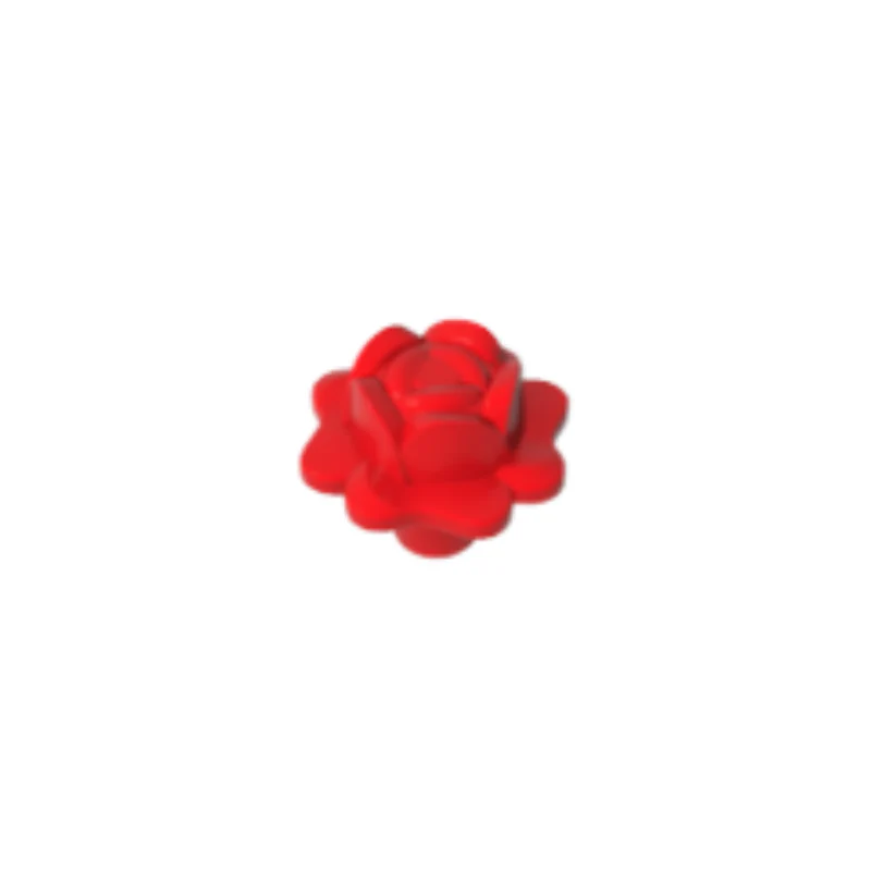GOBRICKS GDS-90120 Friends Accessories Flower Rose with Pin - YWOBB
