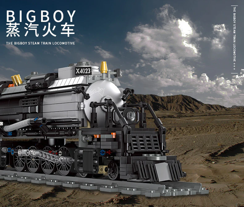 JIE STAR 59005 The BIGBOY Steam Locomotive - YWOBB