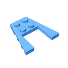 GOBRICKS GDS-726  Plate 4 x 4 - YWOBB