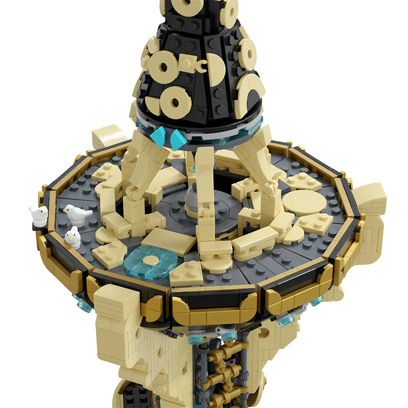 GOBRICKS MOC 139323 Sheikah Tower - YWOBB
