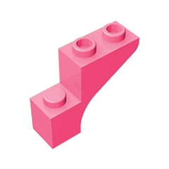 GOBRICKS GDS-858  Arch 1 x 3 x 2 - YWOBB