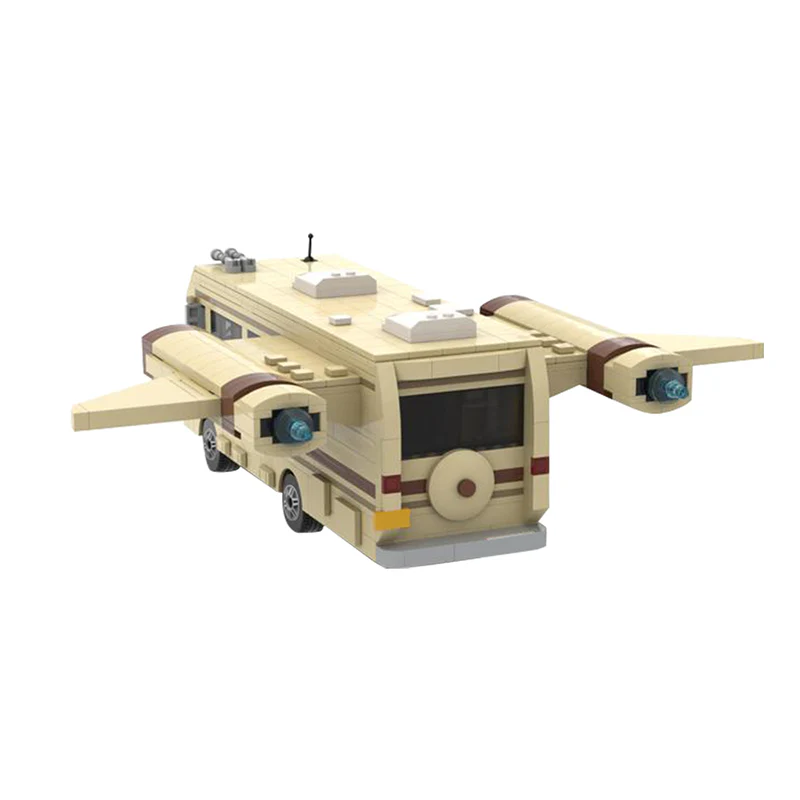 GOBRICKS MOC 35052 Spaceballs Eagle 5 - YWOBB