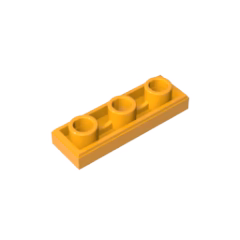GOBRICKS GDS-M258 Tile Modified 1 x 3 Inverted with Hole - YWOBB