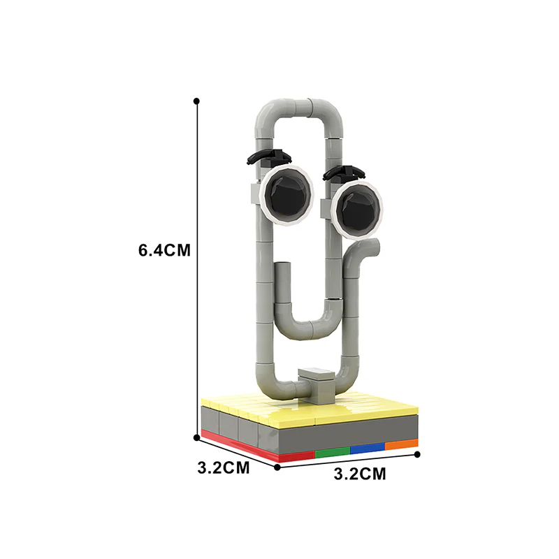 GOBRICKS MOC 84403 Clippy the age revealer - YWOBB