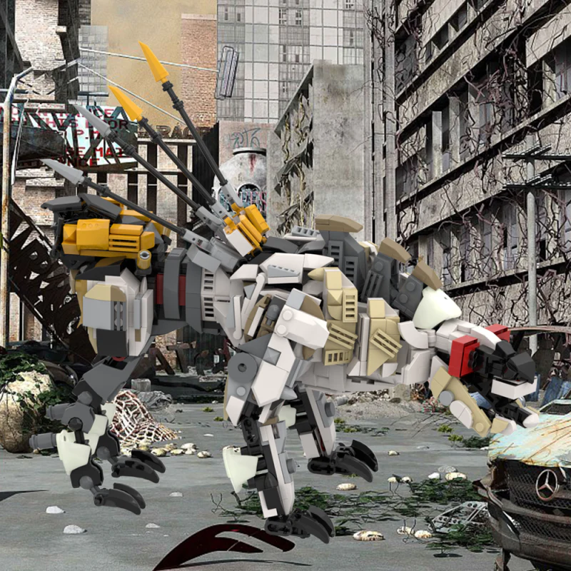 GOBRICKS MOC A1443 Horizon-Marauders - YWOBB