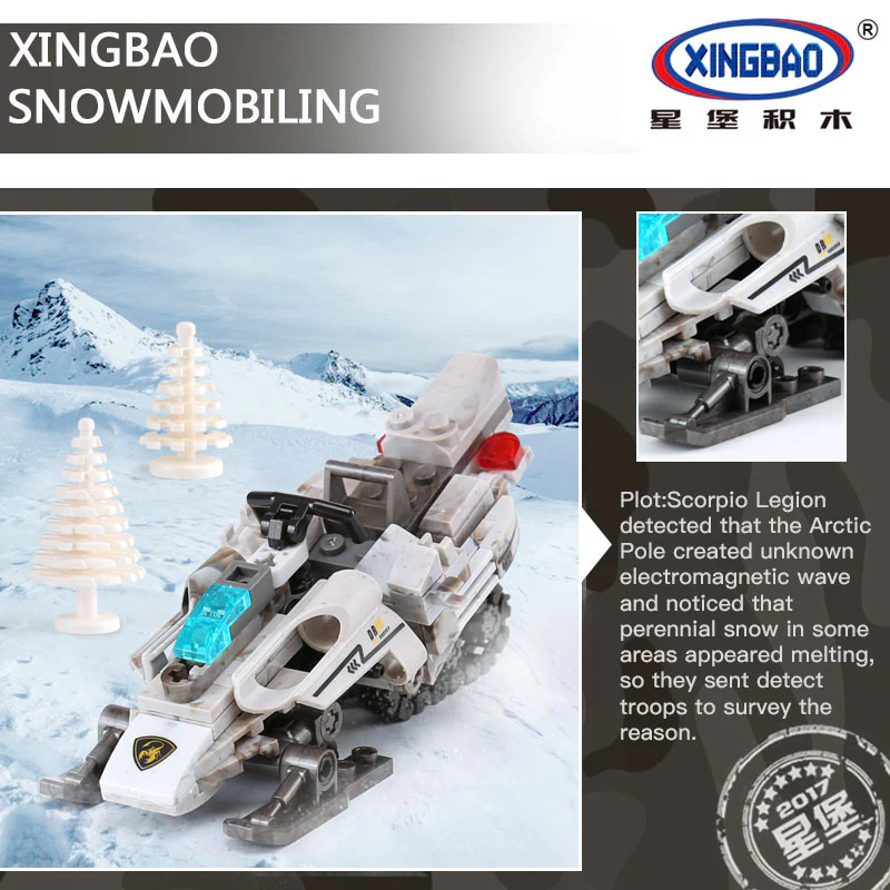 XINGBAO XB-06009 The Extreme Snowmobiling - YWOBB