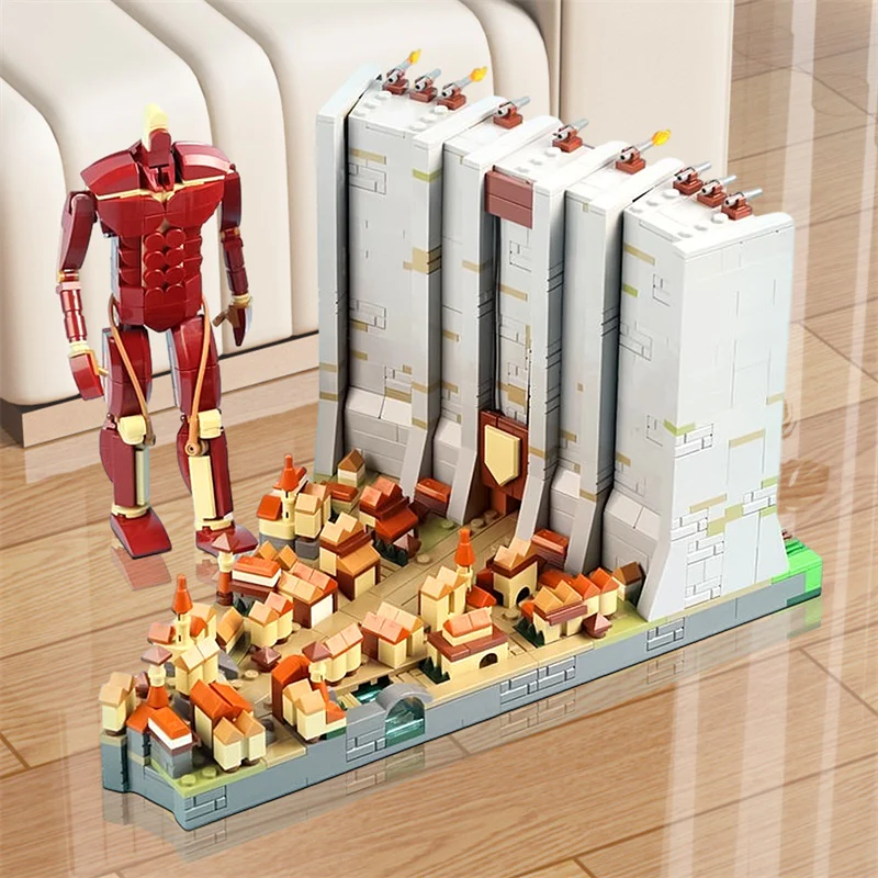 GOBRICKS MOC 129657 The Wall - YWOBB