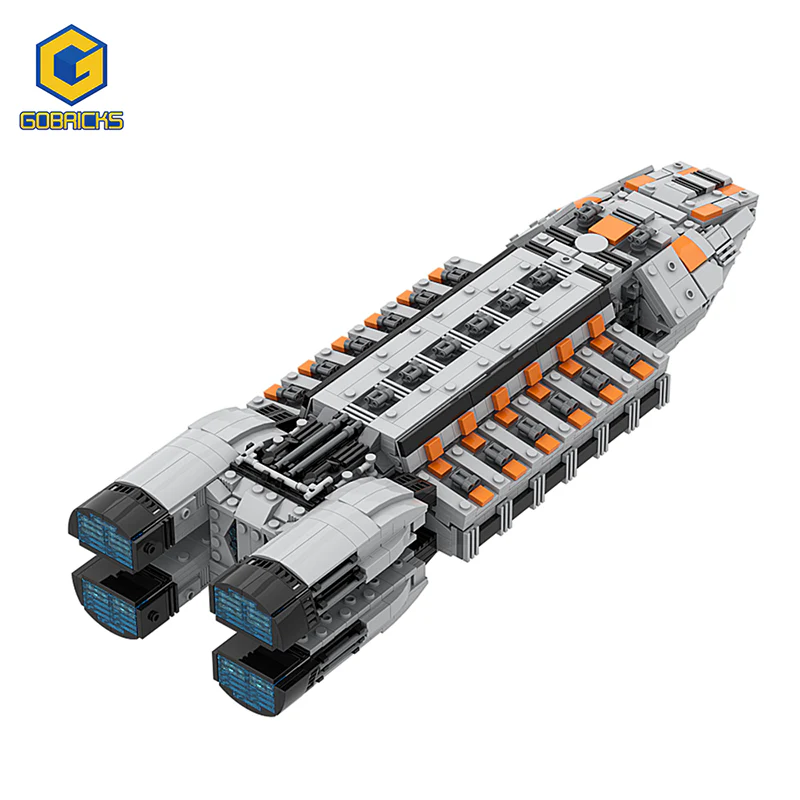 GOBRICKS MOC 19273 Battlestar Galactica: Minotaur - YWOBB