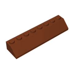 GOBRICKS GDS-736 Slope 45 2 x 8 - YWOBB