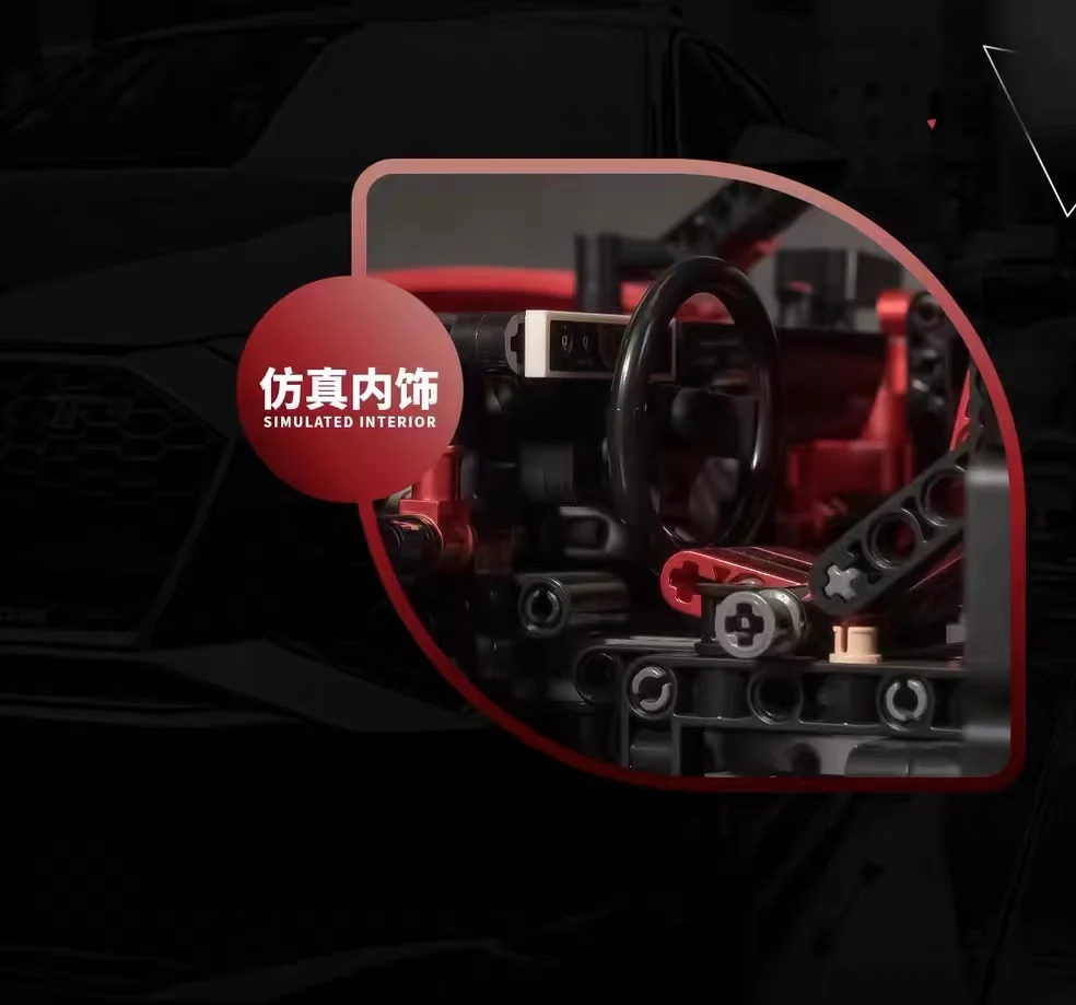 K-BOX 10516B 1:10 Audi R8 - YWOBB