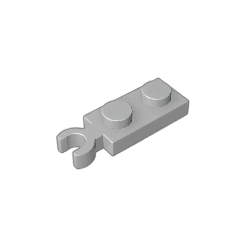 GOBRICKS GDS-90199 Plate Modified 1 x 2 with Clip on End (Vertical Grip) - YWOBB