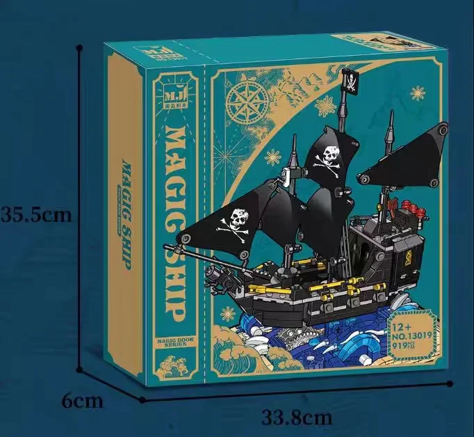 MJ 13019 Magic Book Black Pearl - YWOBB