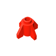 GOBRICKS GDS-1153 Round 1 x 1 with Fins - YWOBB