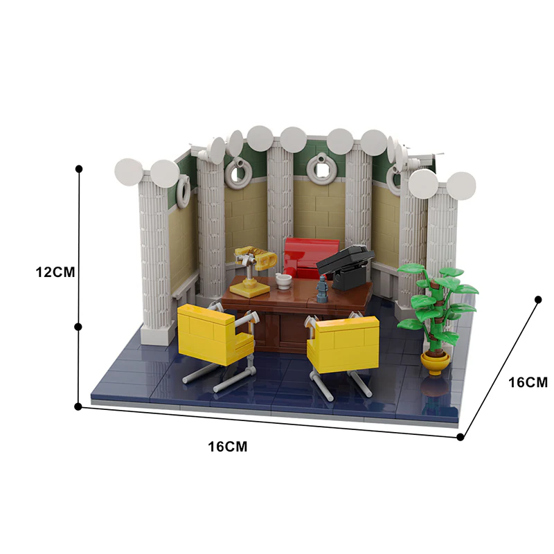 GOBRICKS MOC 41136 better call saul office - YWOBB