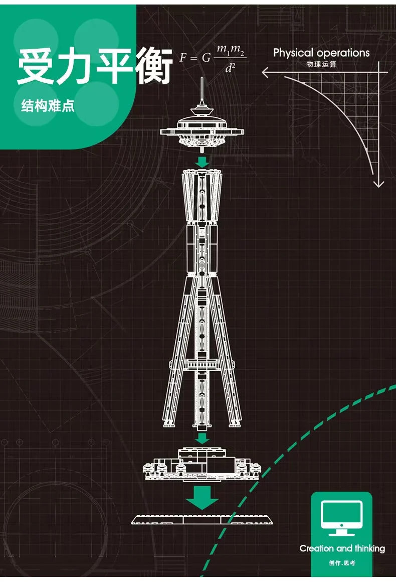 WANGE 5238 Space Needle - YWOBB