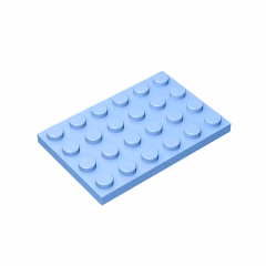 GOBRICKS GDS-520 Plate 4 x 6 - YWOBB