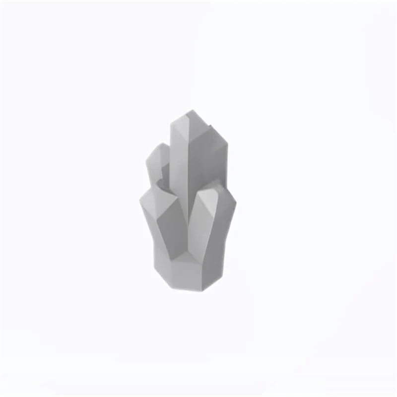 GOBRICKS GDS-2022 Rock 1 x 1 Crystal 5 Point - YWOBB