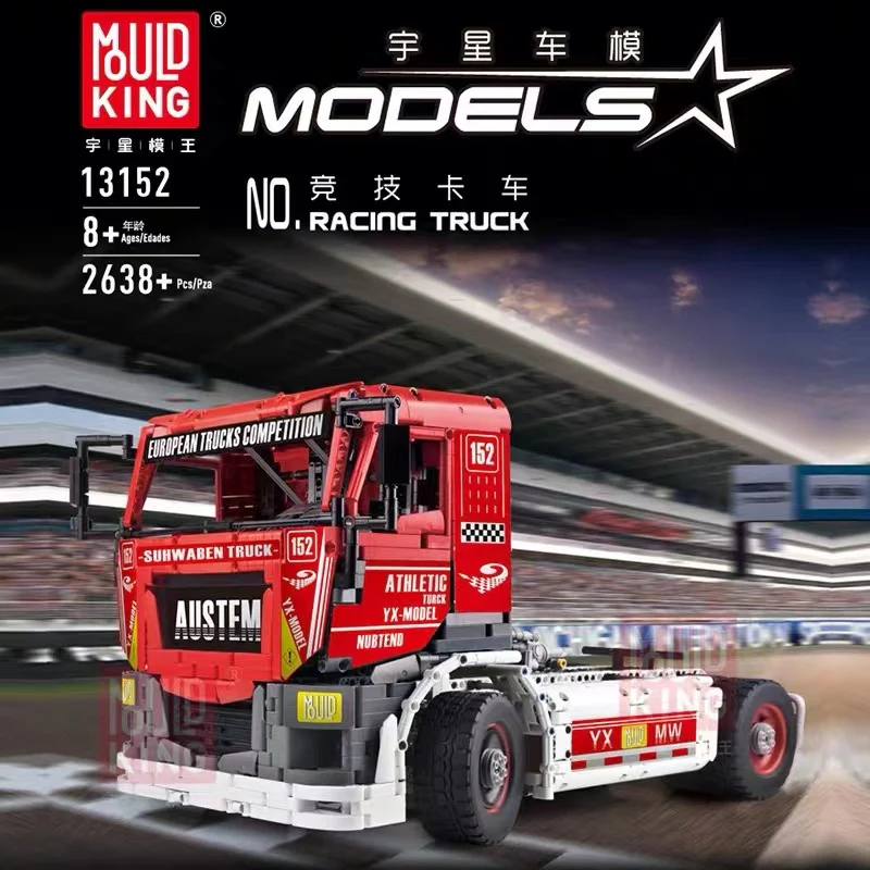 Mould King 13152 Race Truck MkII OVP EU Warehouse Version - YWOBB