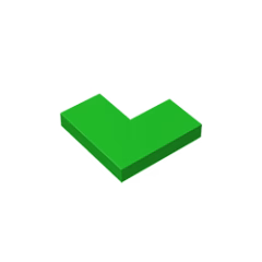 GOBRICKS GDS-567 Tile 2 x 2 Corner - YWOBB