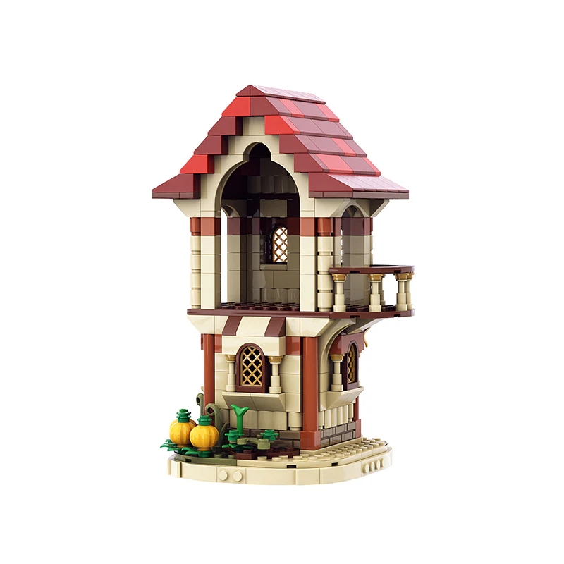 GOBRICKS MOC 139267 Warrior Woman's Home - YWOBB