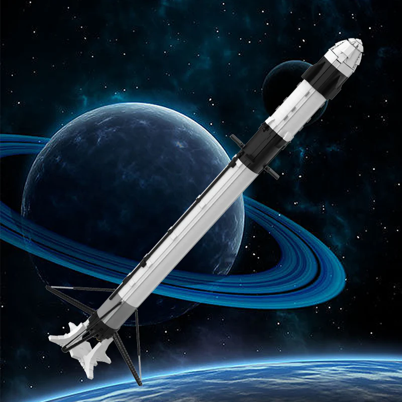 GOBRICKS MOC A0036 SpaceX Crew-4 - YWOBB