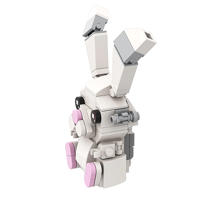 GOBRICKS MOC A0161Y01 Moon Rabbit Doll - YWOBB