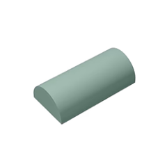 GOBRICKS GDS-1115 Curved 2 x 4 Double - YWOBB
