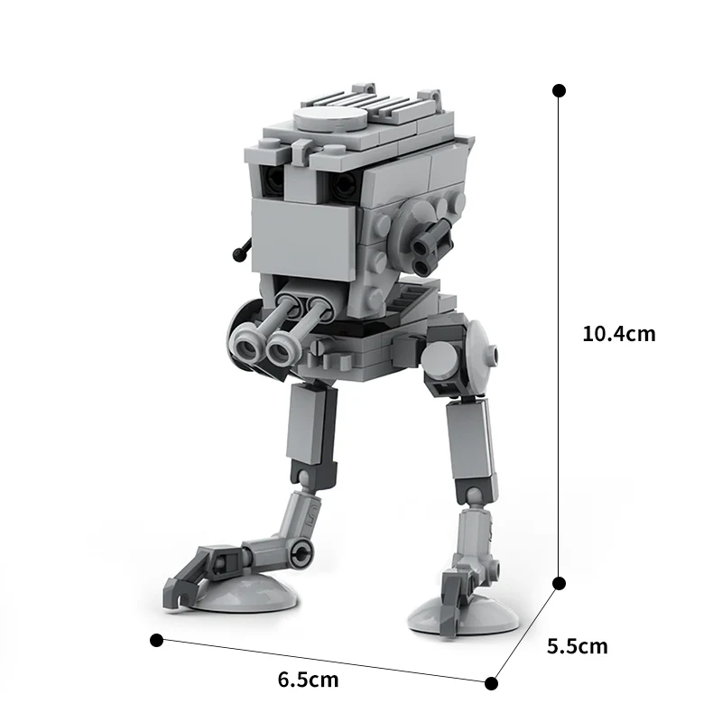 GOBRICKS MOC 27435 All Terrain Scout Transport - YWOBB