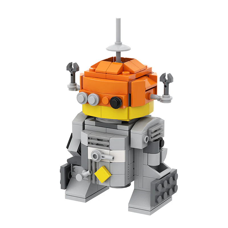 GOBRICKS MOC A1102 Chopper - Astromech - C1-10P - YWOBB