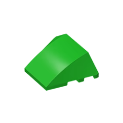 GOBRICKS GDS-762 Wedge 4 x 3 No Studs - YWOBB