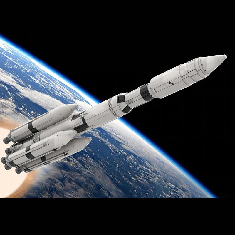 MOC C9081 Saturn V MLV-25L - YWOBB