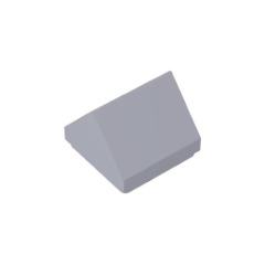 GOBRICKS GDS-M461 Slope 45 1 x 1 x 2/3 Double - YWOBB