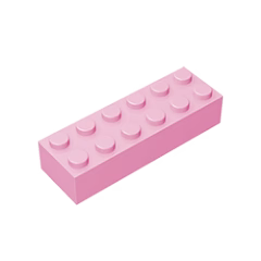 GOBRICKS GDS-543 Brick 2 x 6 - YWOBB