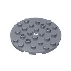GOBRICKS GDS-843  Round 6 x 6 with Hole - YWOBB