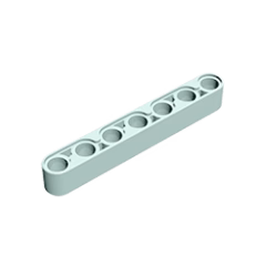 GOBRICKS GDS-665 Liftarm Thick 1 x 7 - YWOBB