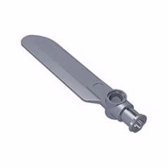 GOBRICKS GDS-1026 Technic Rotor Blade Small with Axle and Pin Connector End - YWOBB