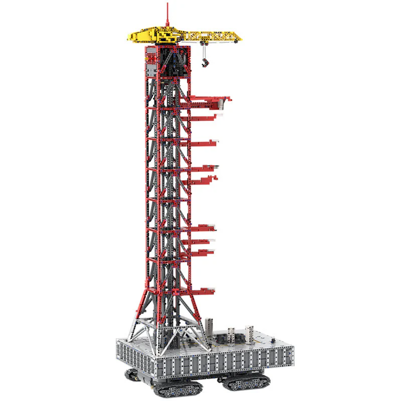 MOC 60088 Launch Tower Mk I For Saturn V (21309/92176) With Crawler - YWOBB