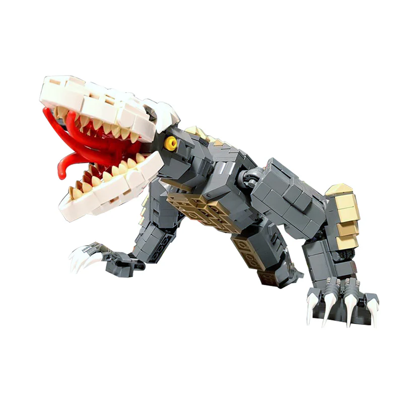 GOBRICKS MOC 125063 Kaiju Skull Crawler - YWOBB