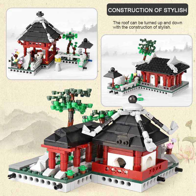 XINGBAO XB-01110 Chinese Style 6 in 1 Chinese Suzhou Garden - YWOBB